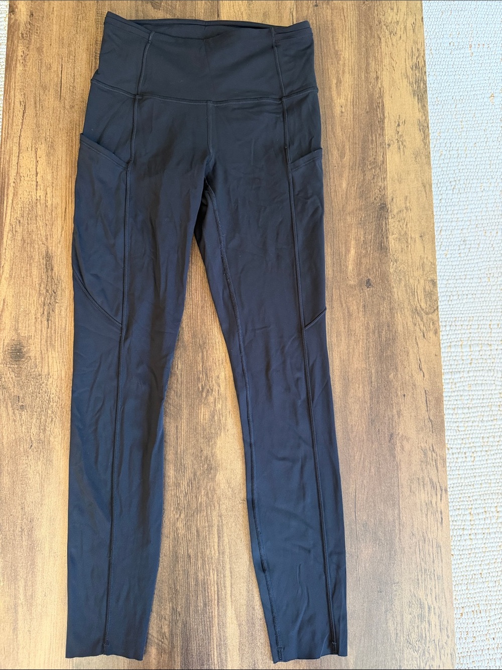 lululemon athletica High-Rise Black Leggings with Side Pockets
